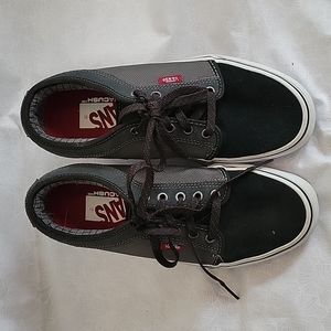 Black, Gray & Burgundy Ultracush Vans